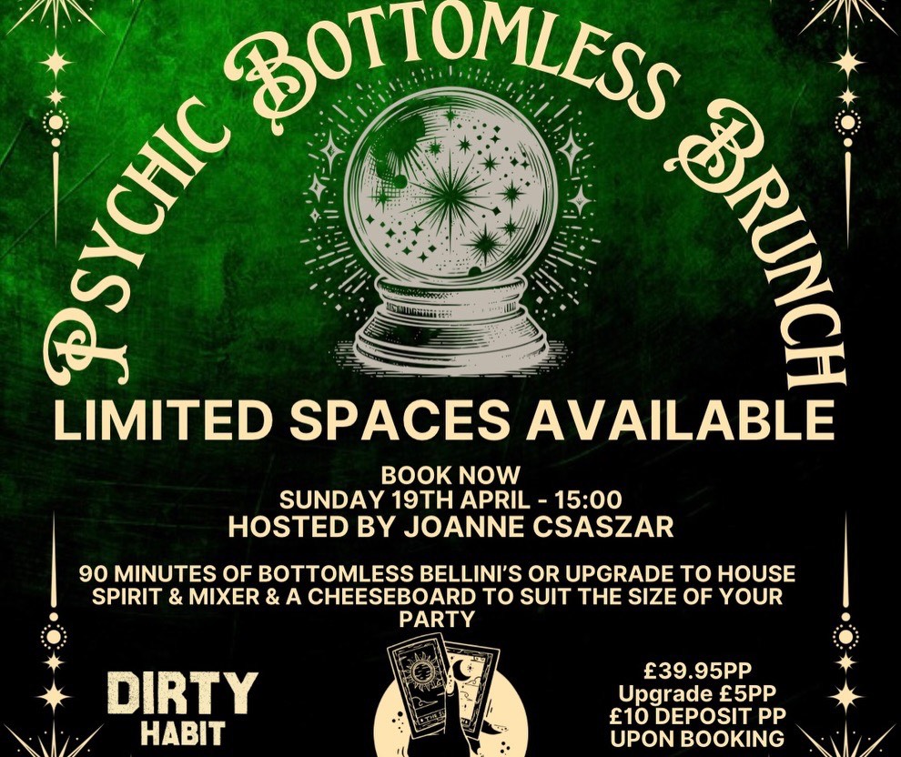 Psychic Bottomless Brunch — Ticket Deposit