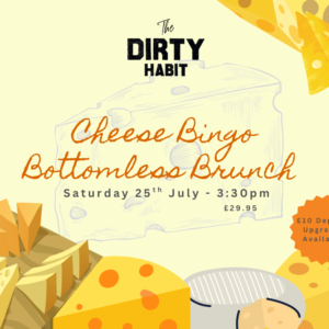 CHEESE BINGO BOTTOMLESS BRUNCH — Ticket Deposit